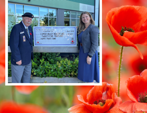 Royal Canadian Legion Branch 17 Courtenay Donates $25,000 to Support Local Healthcare