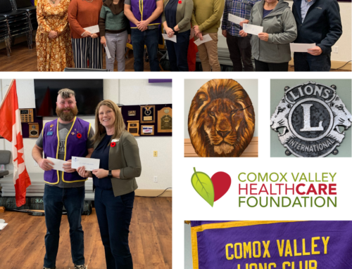 Fierce community support from Comox Valley Lions Club