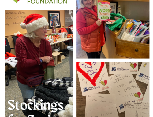 Giving to seniors through the Healthcare Foundation